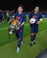 Fussball Champions League Finale 2015: Juventus Turin - FC Barcelona