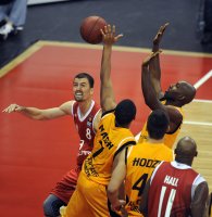 Basketball 1. Bundesliga 2011/2012:  FC Bayern Muenchen - Walter Tigers Tuebingen