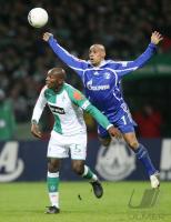 Fussball, 1. Bundesliga: Bremen - Schalke