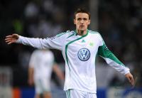 FUSSBALL CHAMPIONS LEAGUE: Wolfsburg, GENTNER