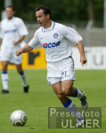FUSSBALL DFB Pokal Michael Hartmann (Hertha) am Ball