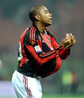 FUSSBALL SERIE A: Baby JUBEL Robinho (AC Mailand)