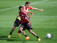 Fussball 1. Bundesliga 11/12: FC Bayern Muenchen in Doha