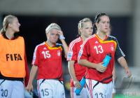 Fussball Frauen FIFA U 20  WM  2008   Halbfinale  USA - Deutschland