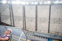 FUSSBALL  Olympia 2008   Halbfinale  Frauen   Brasilien - Deutschland