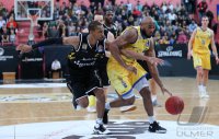 Basketball 1. Bundesliga 17/18 Hauptrunde: Walter Tigers Tuebingen - Basketball Laewen Braunschweig
