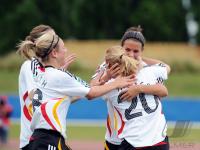Fussball Frauen FIFA U 17  WM  2008 Ghana - Deutschland