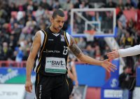 Basketball  1. Bundesliga  10/11  Walter Tigers Tuebingen - Mitteldeutschen Basketball Club