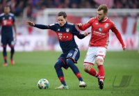 Fussball  1.Bundesliga   Saison 17/18: 1. FSV Mainz 05 - FC Bayern Muenchen