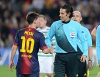 FUSSBALL INTERNATIONAL CHL 12/13:  FC Barcelona - Celtic FC Glasgow