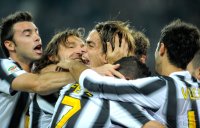 FUSSBALL SERIE A:  Jubel um Alessandro Matri (Juventus Turin)