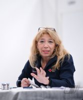Pressekonferenz im Impfzentrum Paul Horn Arena Tuebingen