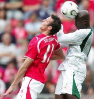 Fussball WM Testspiel Schweiz - Elfenbeinkueste