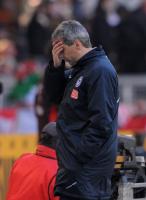 FUSSBALL 1. BUNDESLIGA: Hertha Trainer Lucien FAVRE
