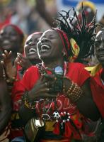 Fussball WM 2006: Iran - Angola