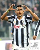 FUSSBALL SERIE A:  JUBEL Arturo Erasmo Pardo Vidal (Juventus Turin)