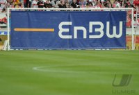 Fussball 1. Bundesliga 10/11: EnBW Werbebanner