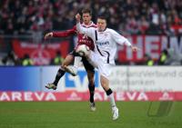 Fussball 1. Bundesliga : 1 FC Nuernberg - Eintracht Frankfurt