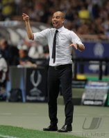 Fussball UEFA SUPER CUP 2011:  Trainer Josep Guardiola (Barca)