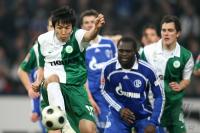 Fussball 1. Bundesliga: Schalke - Wolfsburg