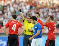 FUSSBALL  Olympia 2008   Viertelfinale  Maenner   Italien - Belgien