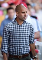 FUSSBALL 1. Bundesliga 14/15 Testspiel: Trainer Pep Guardiola (FC Bayern Muenchen)