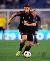 FUSSBALL SERIE A:  Zlatan Ibrahimovic (AC Mailand)