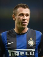 FUSSBALL SERIE A: Antonio Cassano (Inter Mailand)