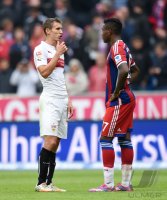 Fussball 1. Bundesliga Saison 14/15: FC Bayern Muenchen - VfB Stuttgart