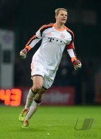 Fussball, 1. Bundesliga  Saison 2013/2014: SV Werder Bremen - FC Bayern Muenchen