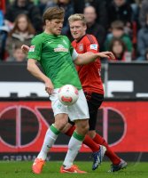 Fussball, 1. Bundesliga Saison 2012/2013: Bayer 04 Leverkusen - SV Werder Bremen