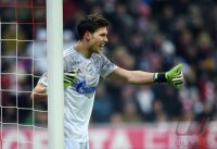 Fussball 1. Bundesliga Saison 14/15: Torwart Fabian Giefer (FC Schalke 04)