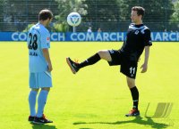 2. Fussball Bundesliga: Daniel Halfar, Benjamin Lauth (v. li., 1860 Muenchen)