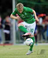 Fussball 1. Bundesliga, Testspiel: Werder Bremen, MARIN am Ball