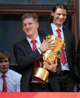 Fussball: FC Bayern feiert zum Saisonabschluss auf dem Marienplatz