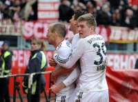 Fussball 1. Bundesliga, Saison 2011/2012:  1. FC Nuernberg - FC Bayern Muenchen