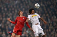 FUSSBALL  DFB POKAL SAISON  11/12  HALBFINALE: Gladbach - FC Bayern Muenchen