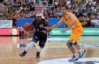 Basketball 1. Bundesliga 14/15 Hauptrunde:  Walter Tigers Tuebingen - Telekom Baskets Bonn