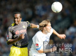 Fussball 1. Bundesliga: Bochum - Dortmund, Zweikampf