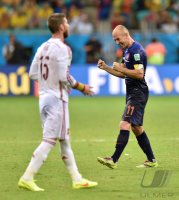 FUSSBALL WM 2014, Gruppenphase: Spanien - Niederlande