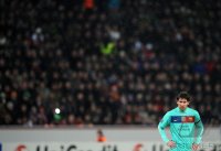 Fussball Champions League  Saison 2011/2012, Achtelfinale: Bayer 04 Leverkusen - FC Barcelona