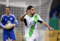Fussball DFB Pokal Viertelfinale 13/14 : JUBEL Ricardo Rodriguez (VfL Wolfsburg)