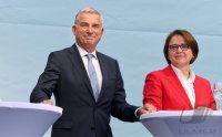 Politik, Bundestagswahl 2021 Wahlkampf CDU; CDU-Landeschef und Innenminister Baden Wuerttemberg, Thomas Strobl