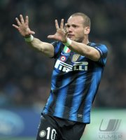 Fussball CHL  Saison 2010/2011:  Wesley Sneijder (Inter Mailand)