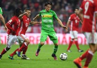 Fussball 1. Bundesliga Saison 16/17: FC Bayern Muenchen - Borussia Moenchengladbach
