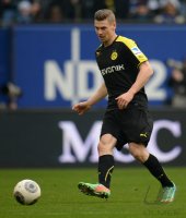 Fussball, 1. Bundesliga  Saison 2013/2014: Hamburger SV - Borussia Dortmund