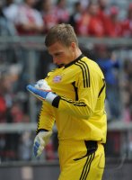 Fussball 1. Bundesliga 2011/2012: Torwart Rouven Sattelmeier (FC Bayern Muenchen)