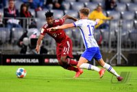 Fussball 1. Bundesliga Saison 21/22: FC Bayern Muenchen -  Hertha BSC Berlin