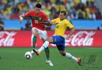 FUSSBALL WM 2010, VORRUNDE: Portugal - Brasilien