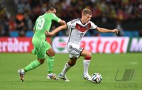 FUSSBALL WM 2014, ACHTELFINALE: Deutschland - Algerien